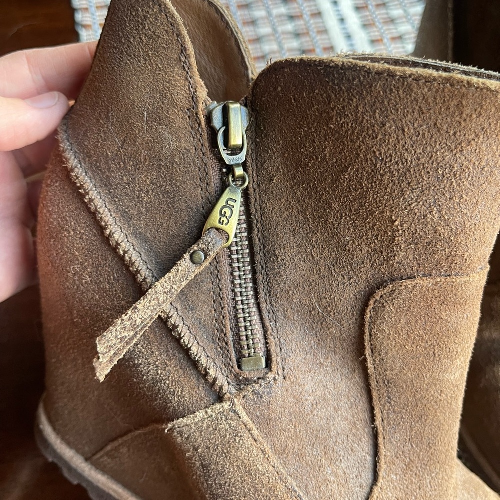 Suede Ugg wedges - Picture 4 of 4
